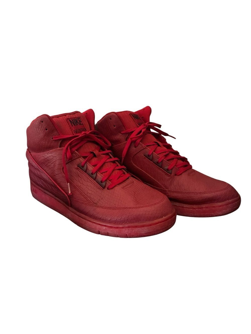Nike Red High-Top Athletic Sneakers Men’s Size 15